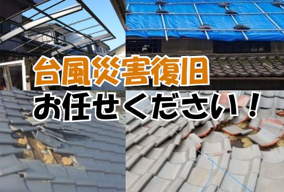 台風災害復旧・火災保険対応