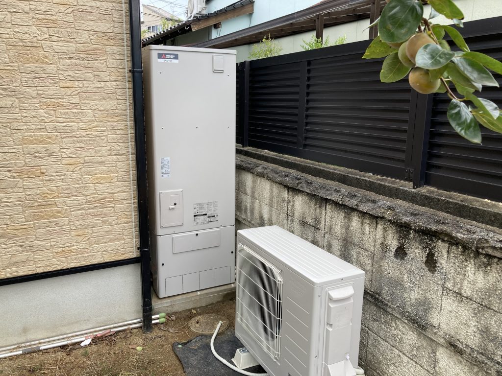 電気温水器→エコキュート　三菱SRT-V377　北九州市八幡西区