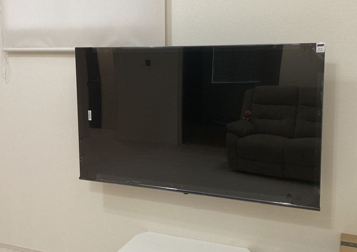 壁掛けTV設置　北九州市八幡西区