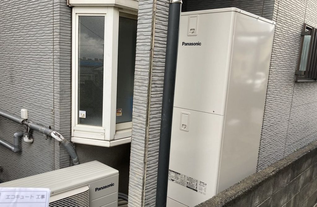 電気温水器→エコキュート　パナソニックHE-S37LQS　北九州市小倉南区