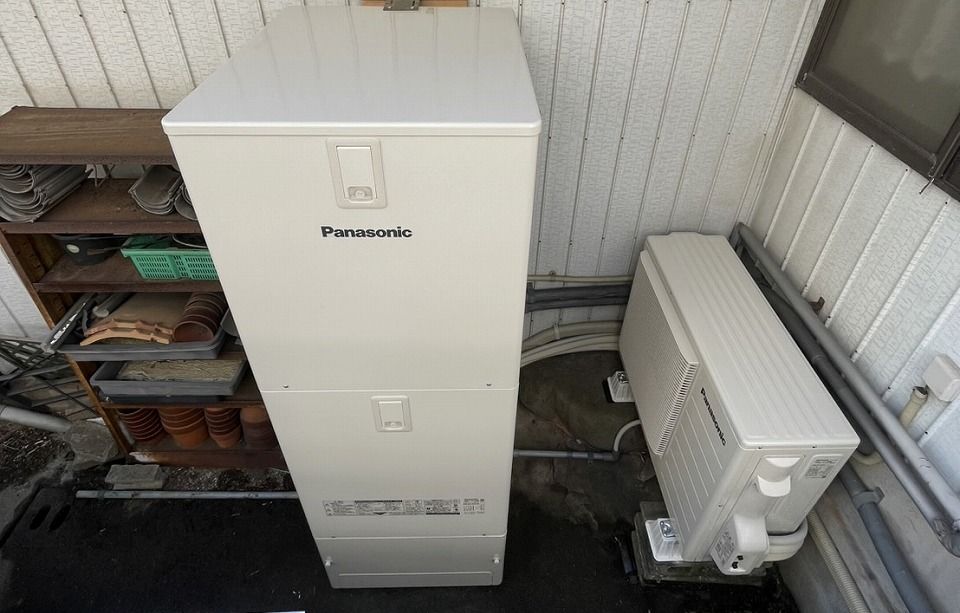 エコキュート取替工事　パナソニックHE-S37LQS　北九州市八幡東区