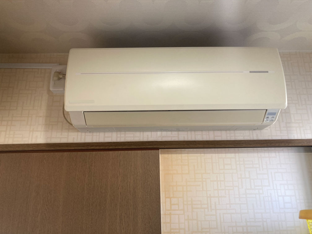 エアコン移設　北九州市戸畑区