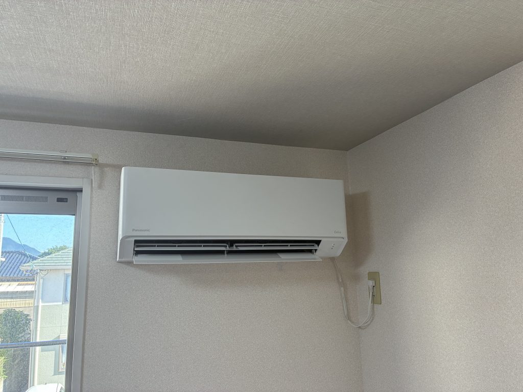 エアコン取替　12畳用　パナソニックCS-366DFL-W　北九州市八幡西区