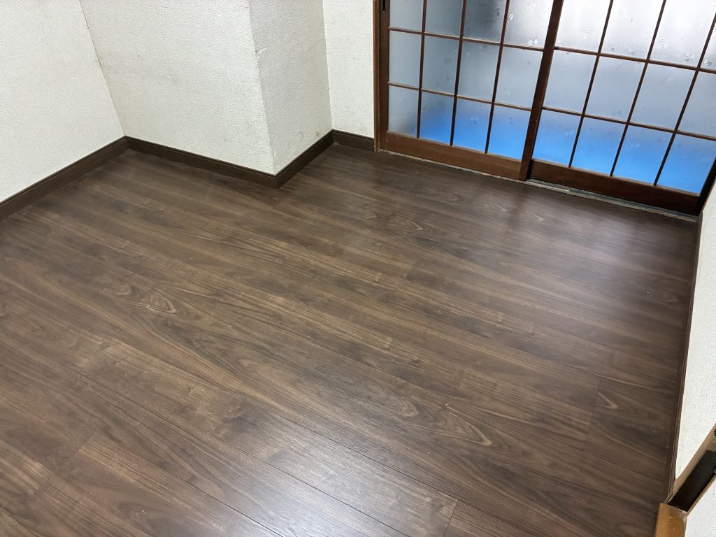 床張り替え　白蟻被害　北九州市戸畑区