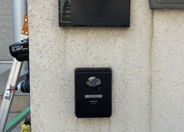 テレビドアホン（インターホン）取替　パナソニック：VL-SE31KL　北九州市八幡東区